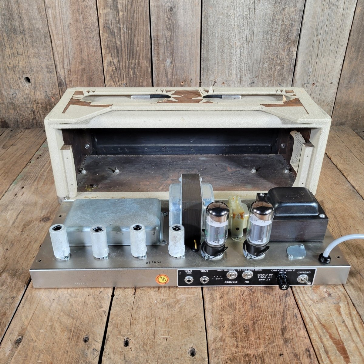 Fender Bassman 6G6 - C Head & Cab 1964 w/ Original Covers - Mahar's Vintage Guitars