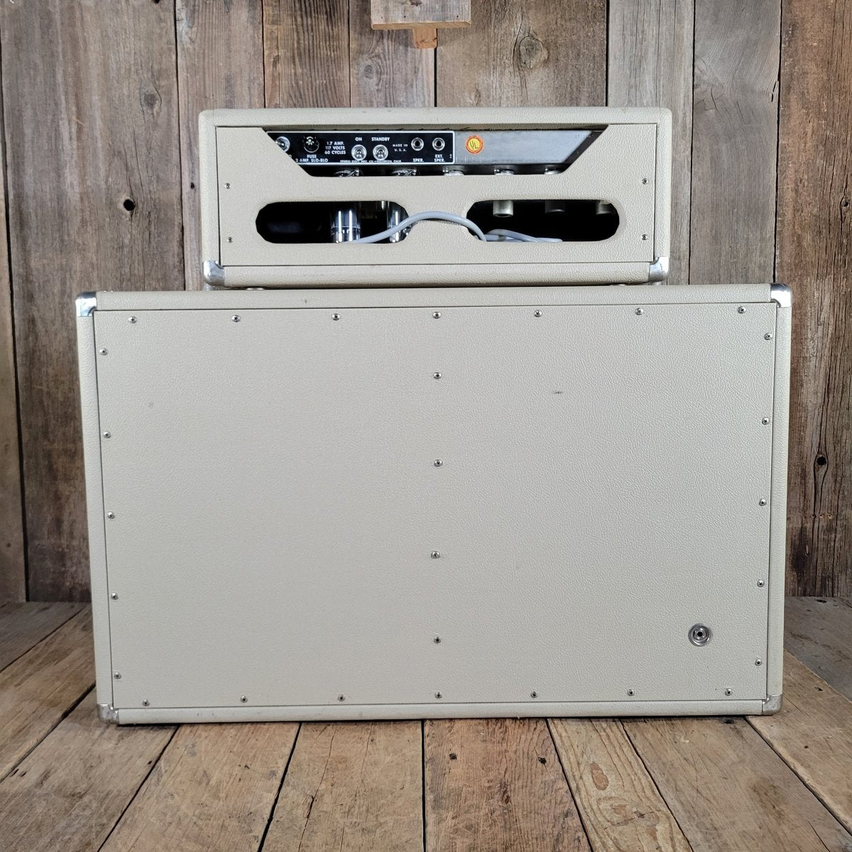 Fender Bassman 6G6 - C Head & Cab 1964 w/ Original Covers - Mahar's Vintage Guitars