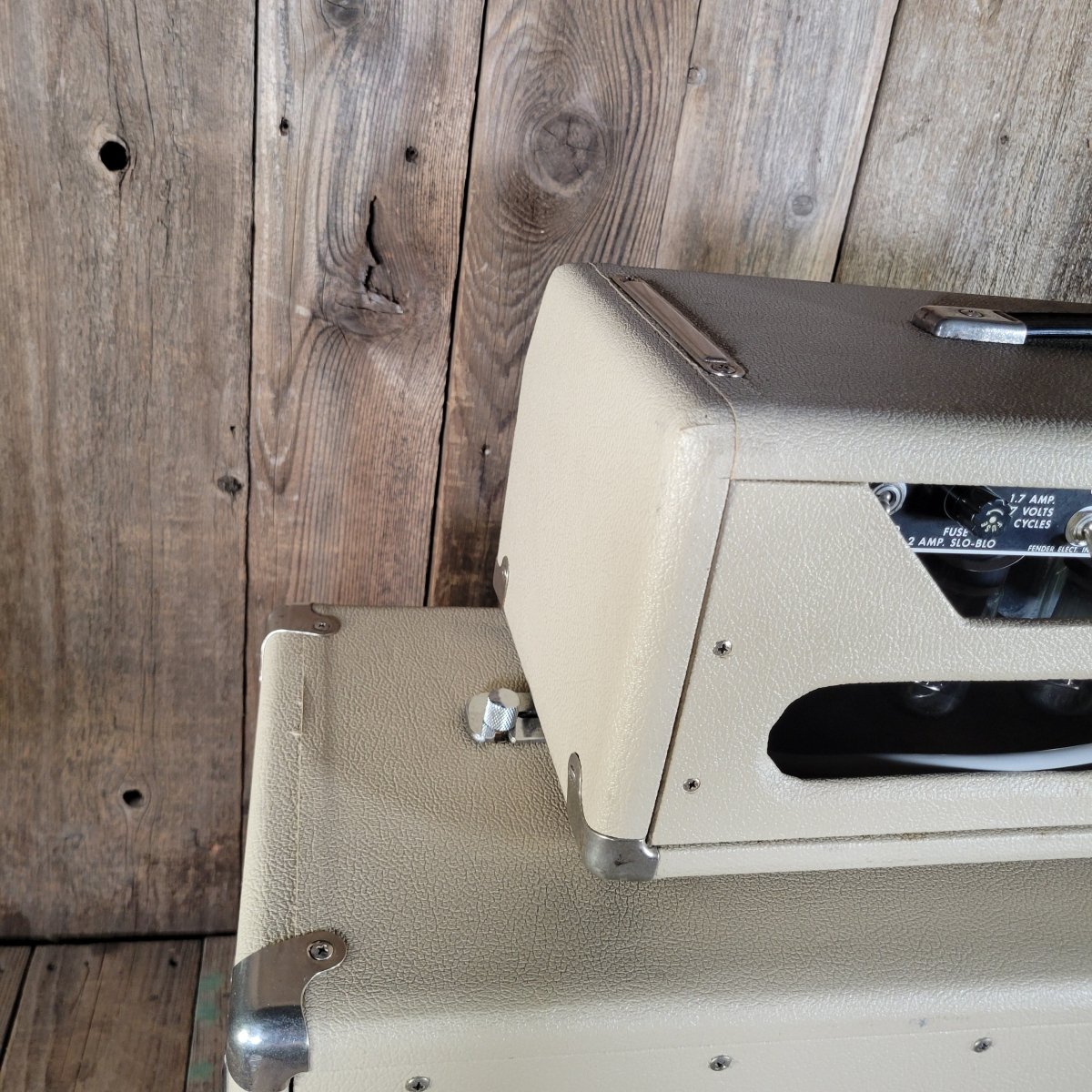 Fender Bassman 6G6 - C Head & Cab 1964 w/ Original Covers - Mahar's Vintage Guitars