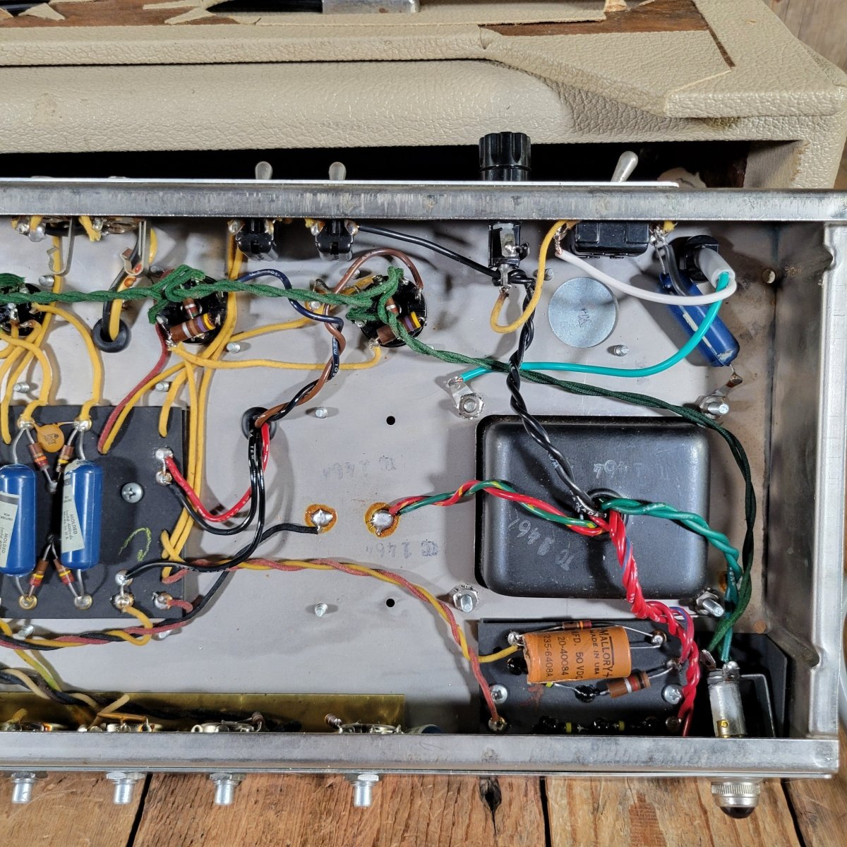 Fender Bassman 6G6 - C Head & Cab 1964 w/ Original Covers - Mahar's Vintage Guitars