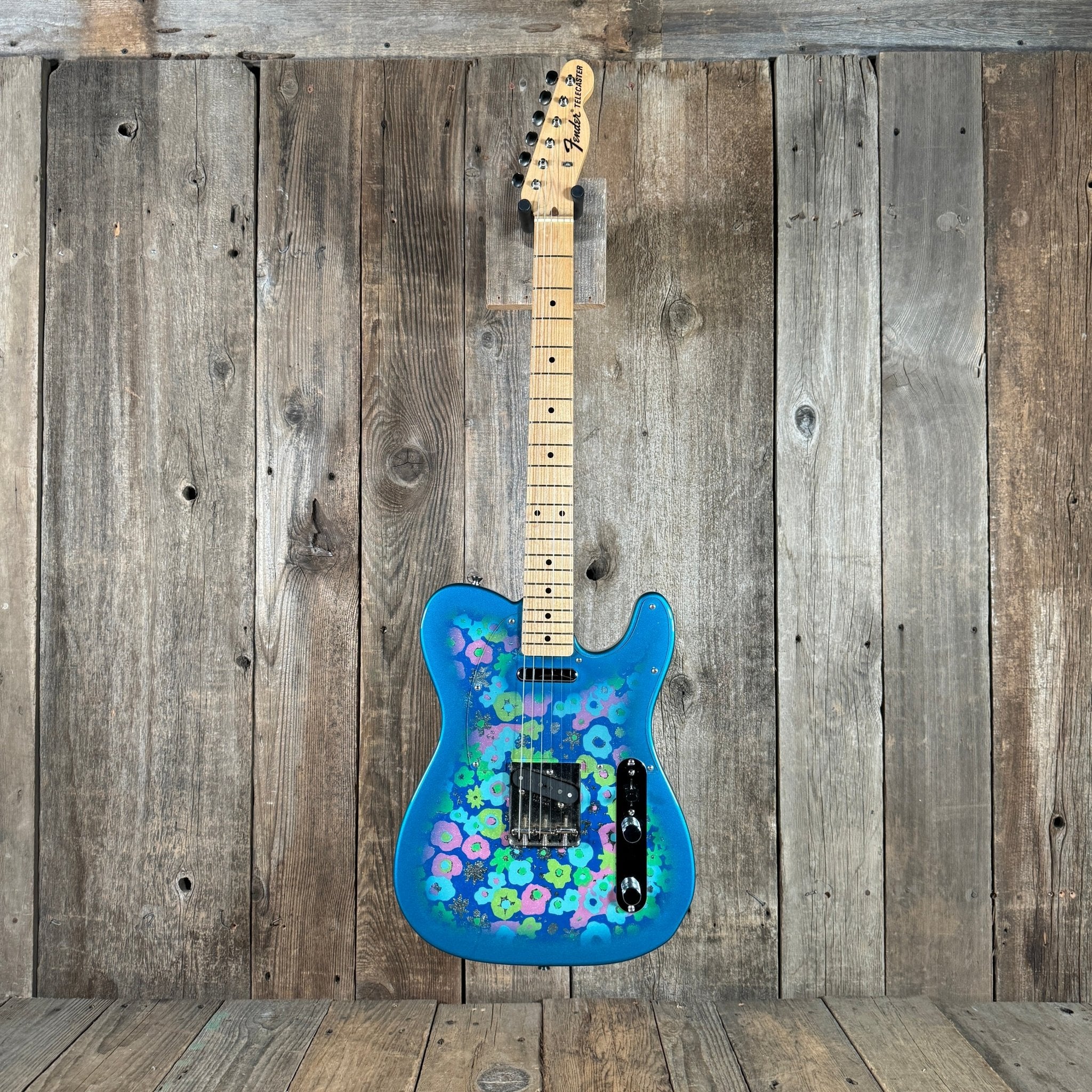 Fender Blue Floral Telecaster Made in Japan 2016 – Mahar's