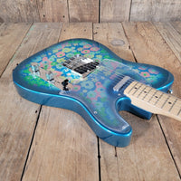 Fender Blue Flower Telecaster CIJ 2002 – Mint w/ Tags & TKL Tweed Case (Crafted in Japan) - Mahar's Vintage Guitars