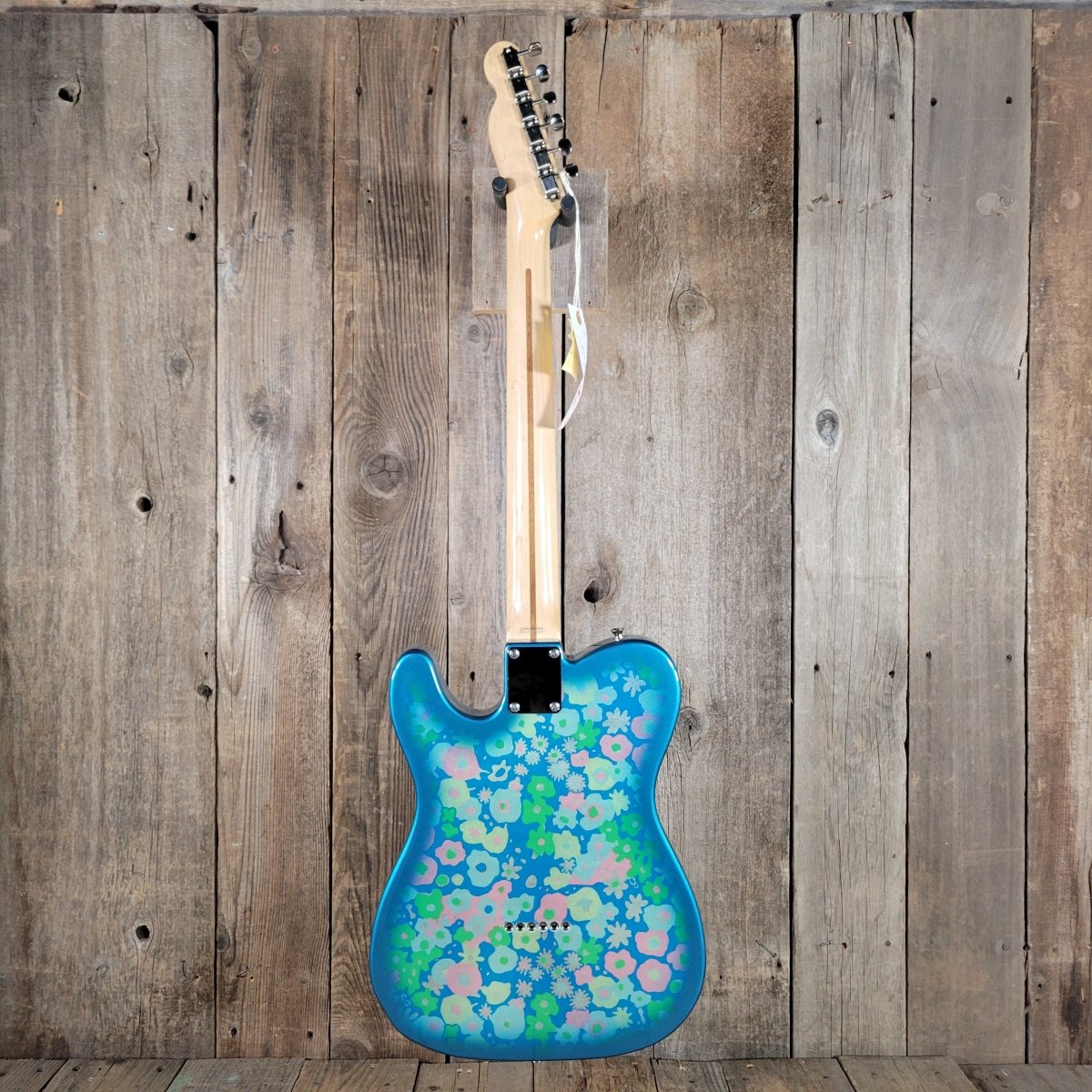 Fender Blue Flower Telecaster CIJ 2002 – Mint w/ Tags & TKL Tweed Case (Crafted in Japan) - Mahar's Vintage Guitars