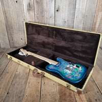Fender Blue Flower Telecaster CIJ 2002 – Mint w/ Tags & TKL Tweed Case (Crafted in Japan) - Mahar's Vintage Guitars