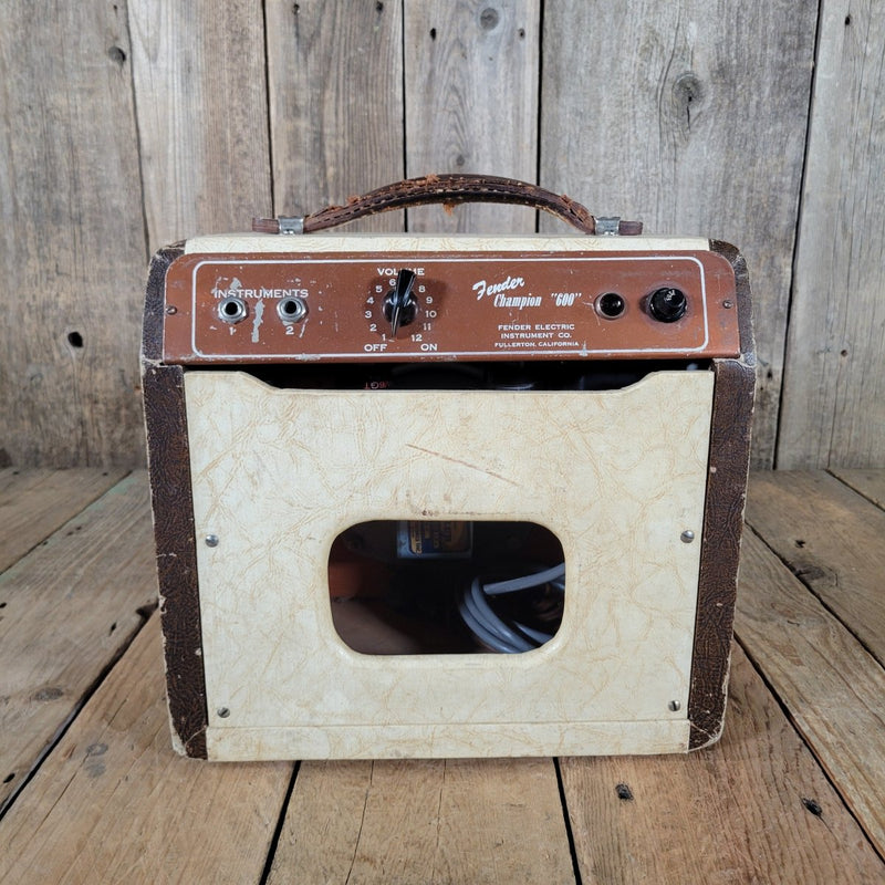Fender Champion 600 Amplifier 5B1 – 1951 Vintage Tube Amp, Serviced - Mahar's Vintage Guitars