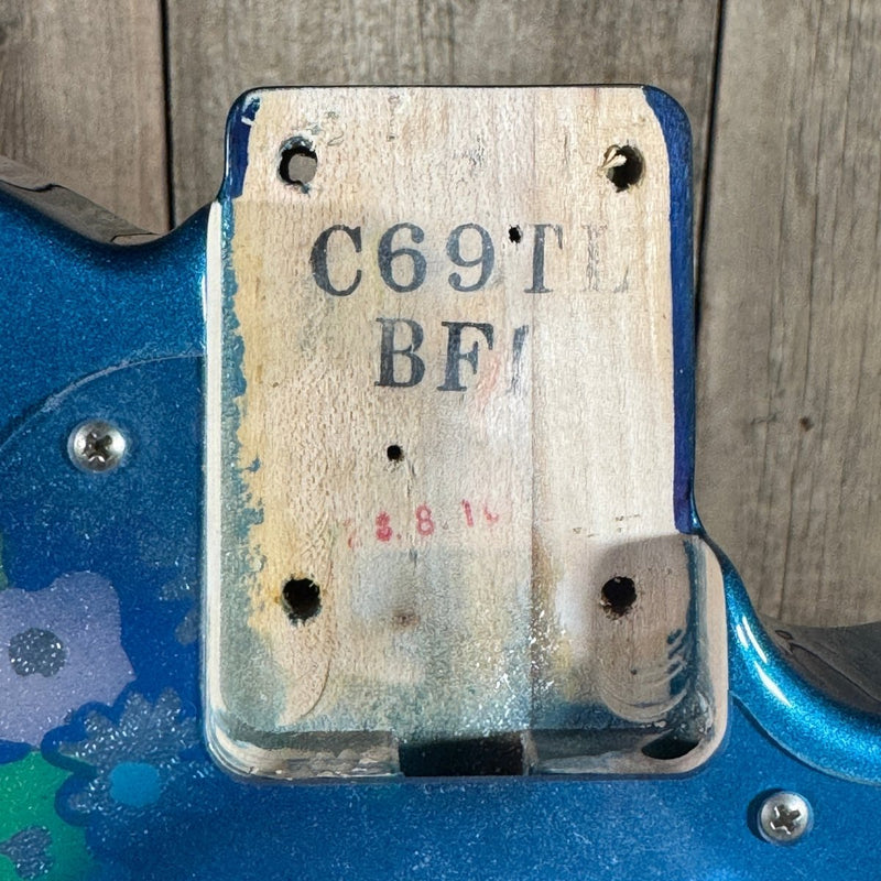 Fender Classic '69 Telecaster Blue Floral Made in Japan (1969 reissue) 2016 - Mahar's Vintage Guitars