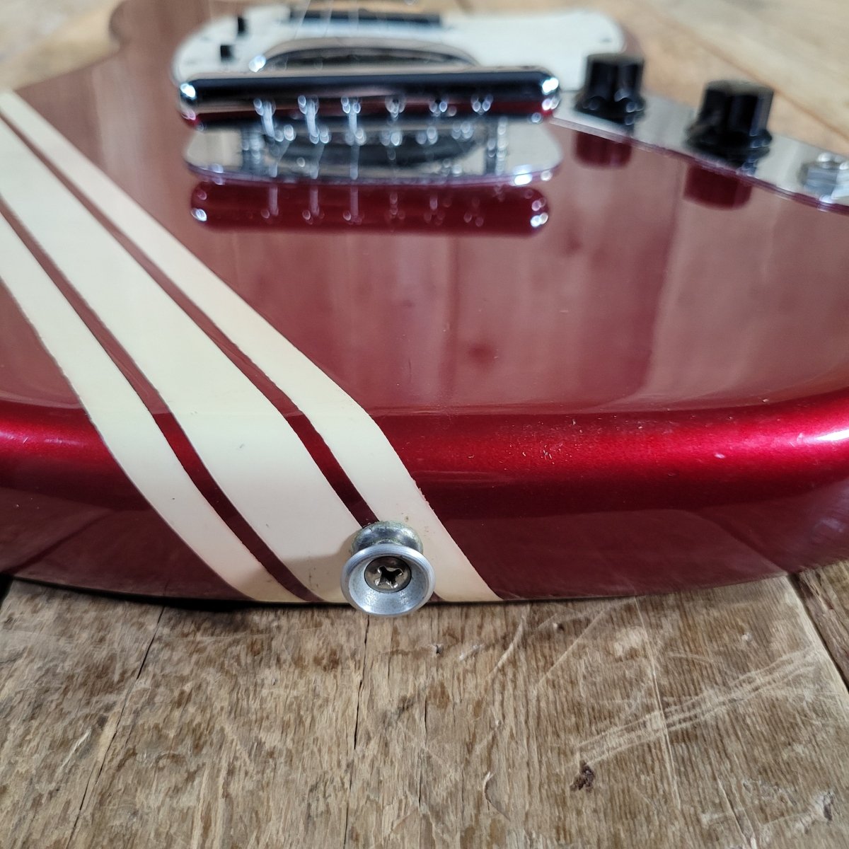 Fender Competition Mustang Red 1974 w/ Original Case - Mahar's Vintage Guitars