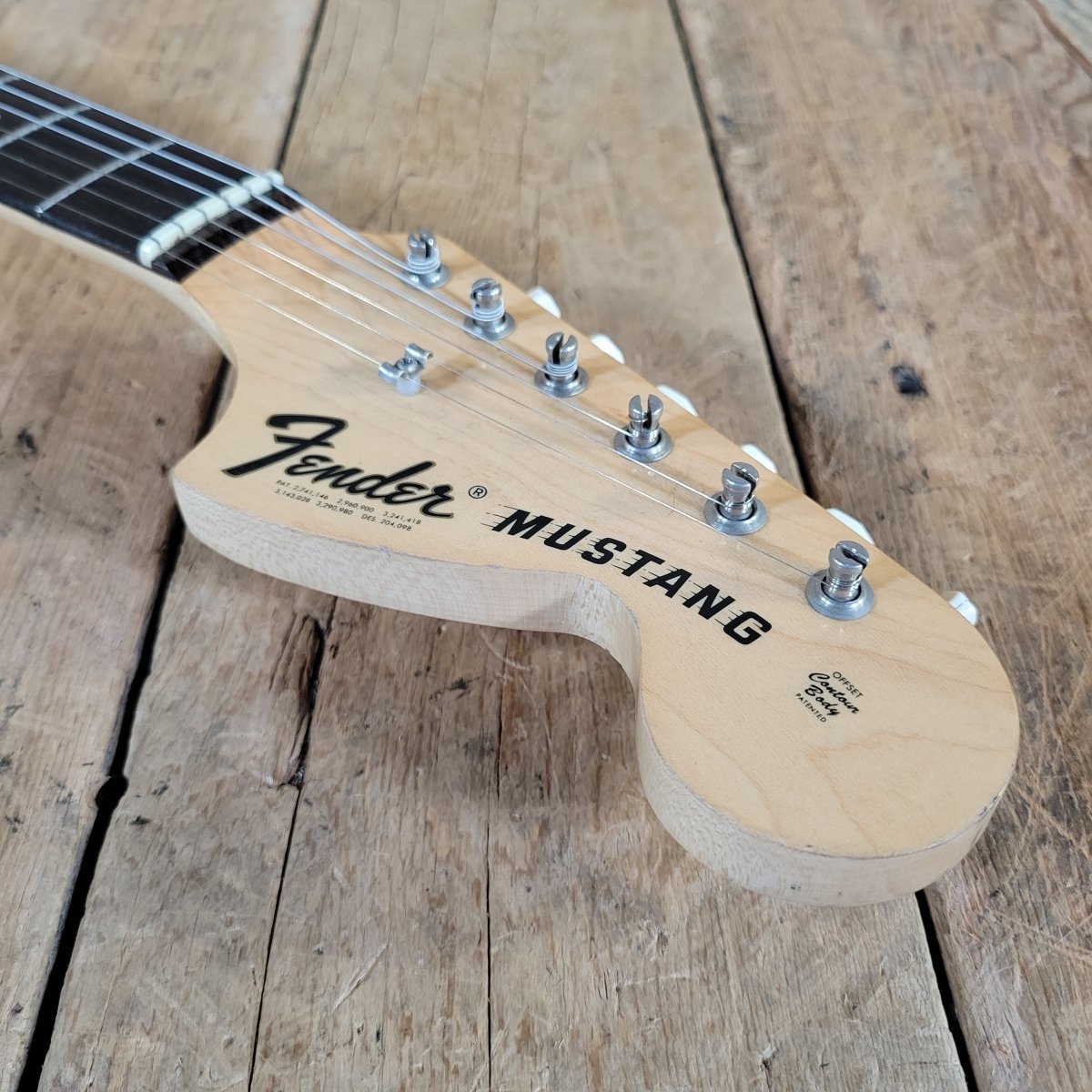 Fender Competition Mustang Red 1974 w/ Original Case - Mahar's Vintage Guitars