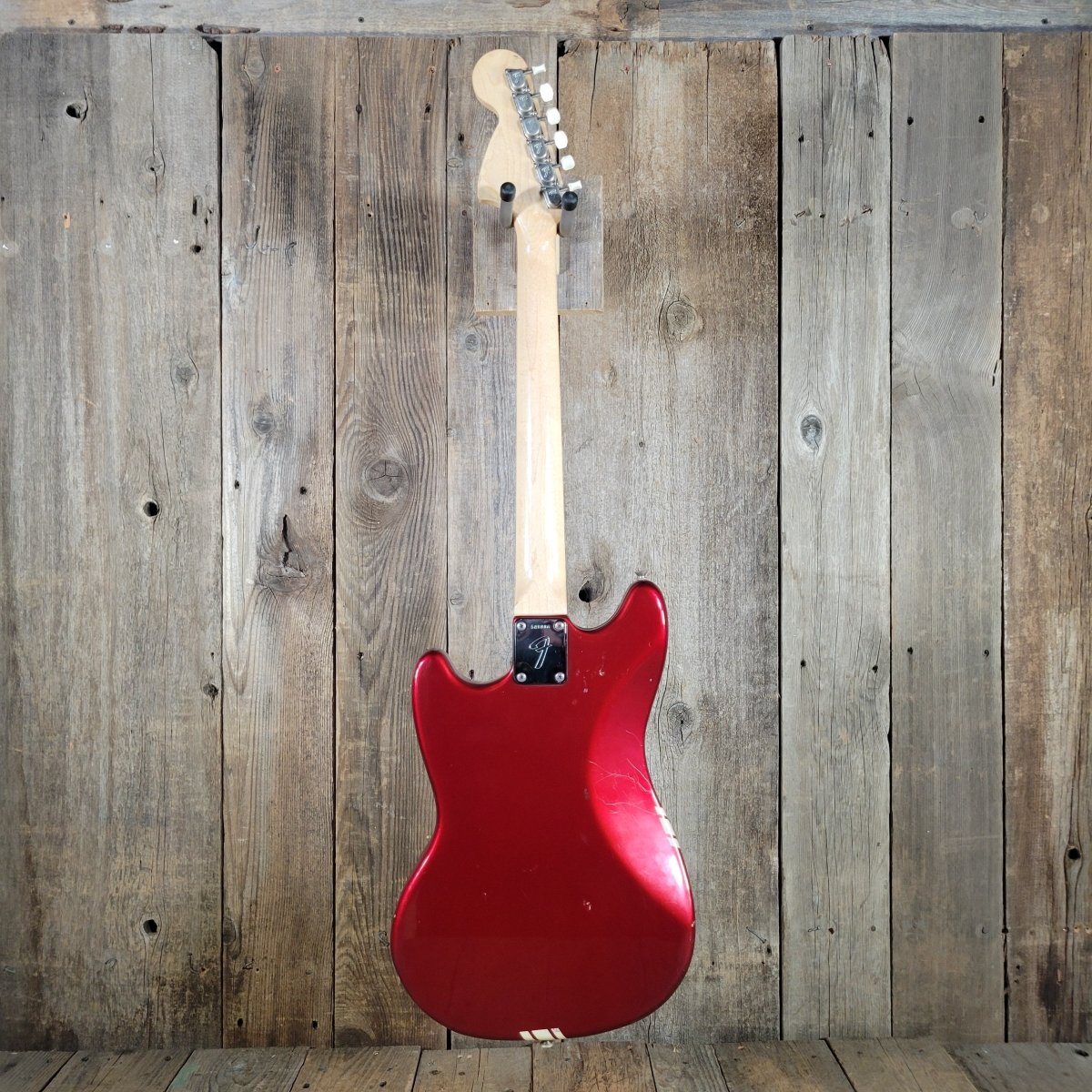 Fender Competition Mustang Red 1974 w/ Original Case - Mahar's Vintage Guitars