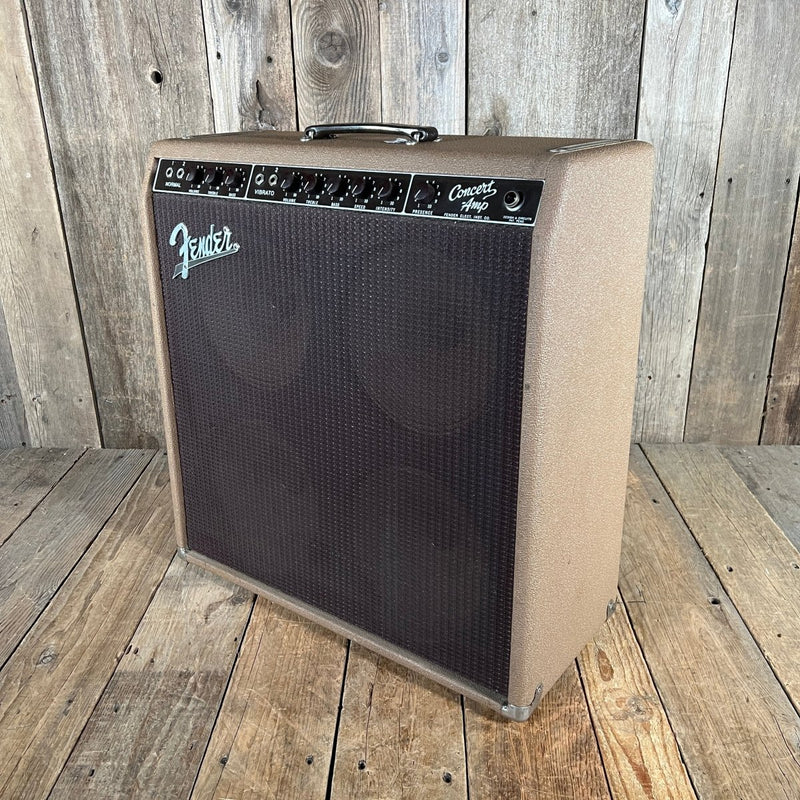 Fender Concert 6G12 - A Brown Tolex Oxblood Grille 1962 - Mahar's Vintage Guitars