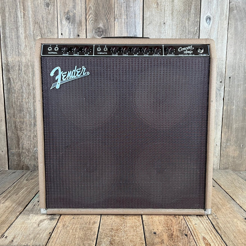Fender Concert 6G12 - A Brown Tolex Oxblood Grille 1962 - Mahar's Vintage Guitars
