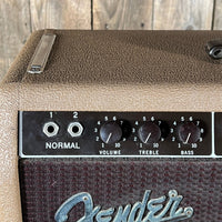 Fender Concert 6G12 - A Brown Tolex Oxblood Grille 1962 - Mahar's Vintage Guitars