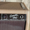 Fender Concert 6G12 - A Brown Tolex Oxblood Grille 1962 - Mahar's Vintage Guitars