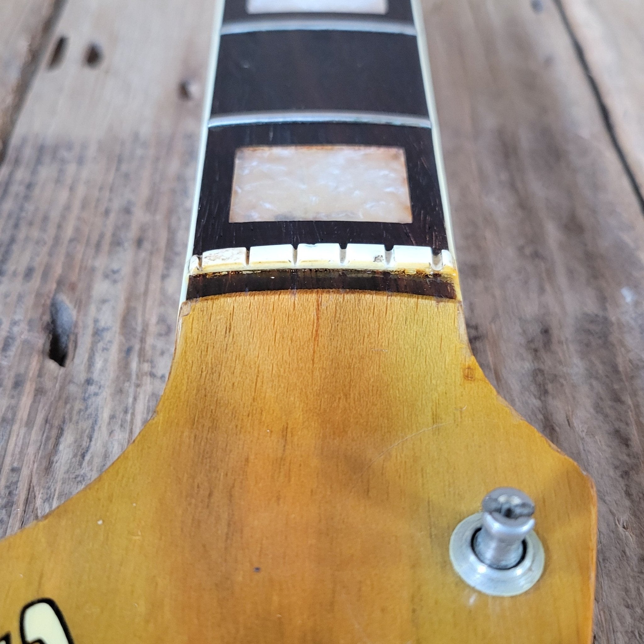 Fender Coronado II Wildwood I “Rainbow Gold” 1967 – Vintage Semi - Hollow Electric Guitar - Mahar's Vintage Guitars