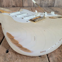 Fender Cunetto Relic Strat 1995 Mary Kaye — First Year, WB - Mahar's Vintage Guitars