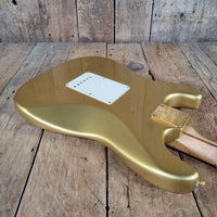 Fender Custom Shop '54 Strat 1998 Aztec Gold — Gold Hardware - Mahar's Vintage Guitars
