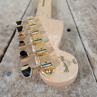 Fender Custom Shop '54 Strat 1998 Aztec Gold — Gold Hardware - Mahar's Vintage Guitars