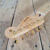 Fender Custom Shop '54 Strat 1998 Aztec Gold — Gold Hardware - Mahar's Vintage Guitars