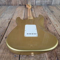 Fender Custom Shop '54 Strat 1998 Aztec Gold — Gold Hardware - Mahar's Vintage Guitars