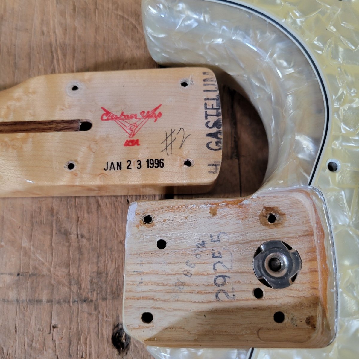 Fender Custom Shop MOTO Strat & Blues Deluxe Set 1996 - Mahar's Vintage Guitars