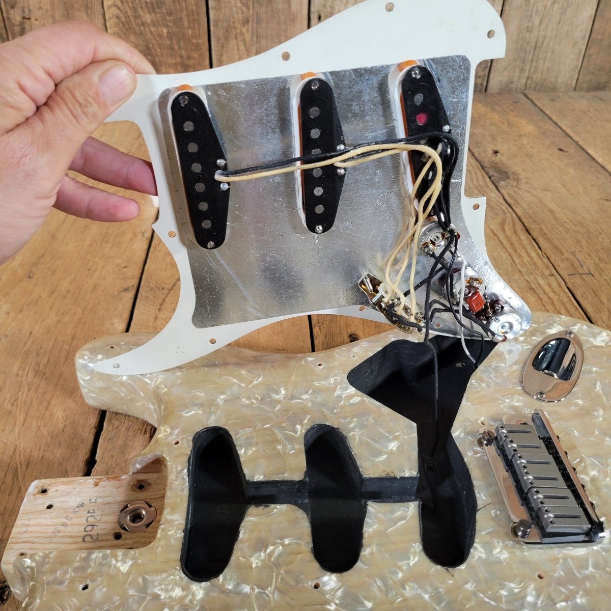 Fender Custom Shop MOTO Strat & Blues Deluxe Set 1996 - Mahar's Vintage Guitars