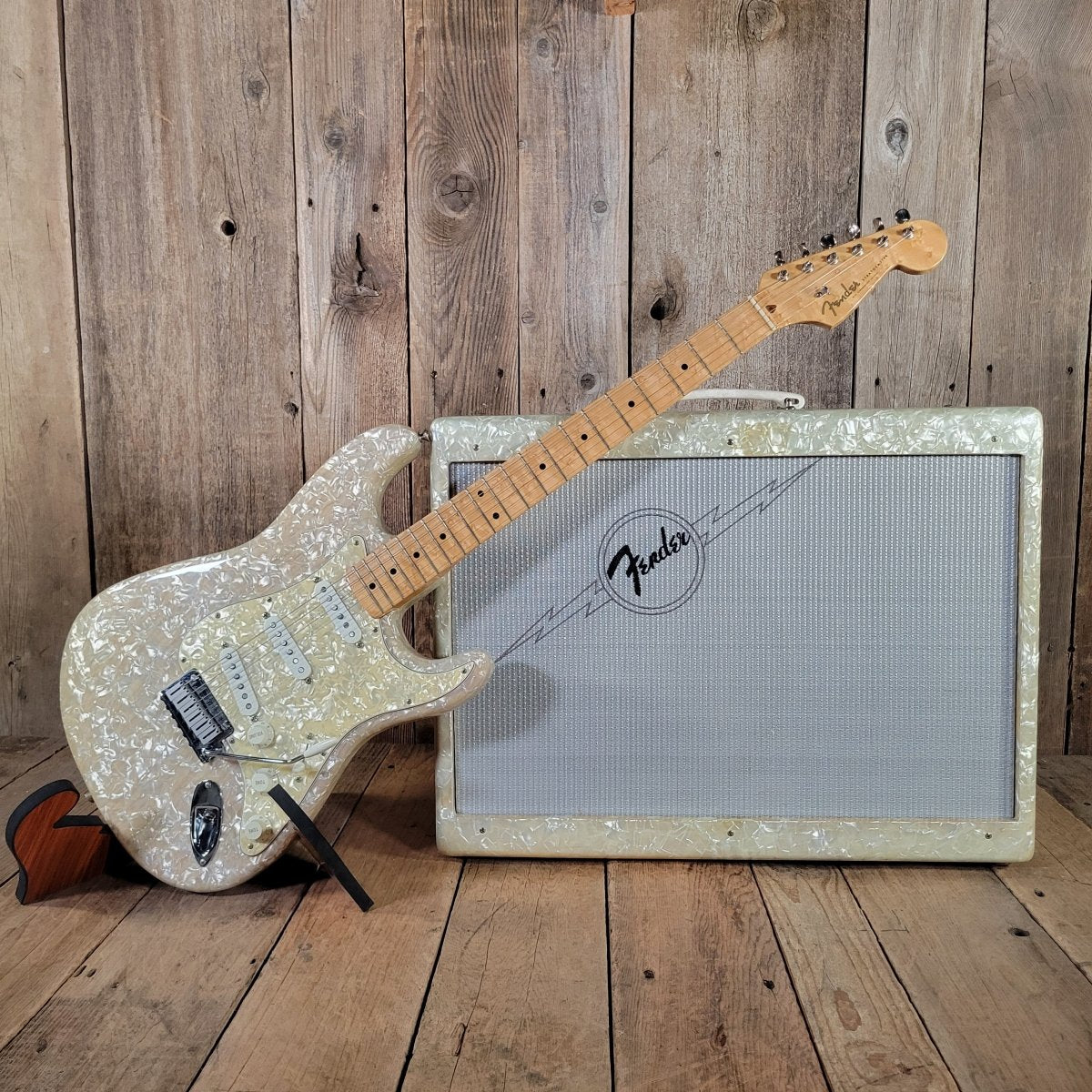 Fender Custom Shop MOTO Strat & Blues Deluxe Set 1996 - Mahar's Vintage Guitars