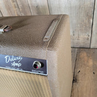 Fender Deluxe 1962 – Brown Tolex Tube Combo Amp, Near Mint, Original Oxford Speaker - Mahar's Vintage Guitars