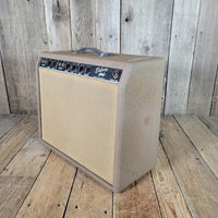 Fender Deluxe 6G3 - A – Brown Tolex Vintage Tube Amp with Tremolo, Original Transformer 1962 - Mahar's Vintage Guitars