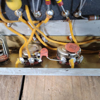 Fender Deluxe 6G3 - A – Brown Tolex Vintage Tube Amp with Tremolo, Original Transformer 1962 - Mahar's Vintage Guitars