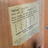 Fender Deluxe 6G3 - A – Brown Tolex Vintage Tube Amp with Tremolo, Original Transformer 1962 - Mahar's Vintage Guitars