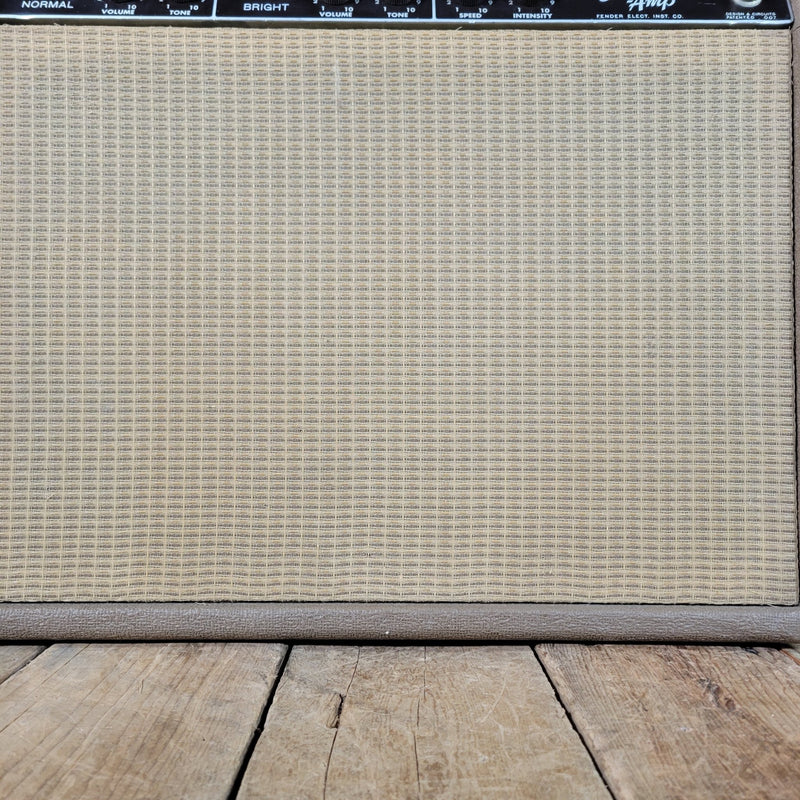 Fender Deluxe 6G3 - A – Brown Tolex Vintage Tube Amp with Tremolo, Original Transformer 1962 - Mahar's Vintage Guitars