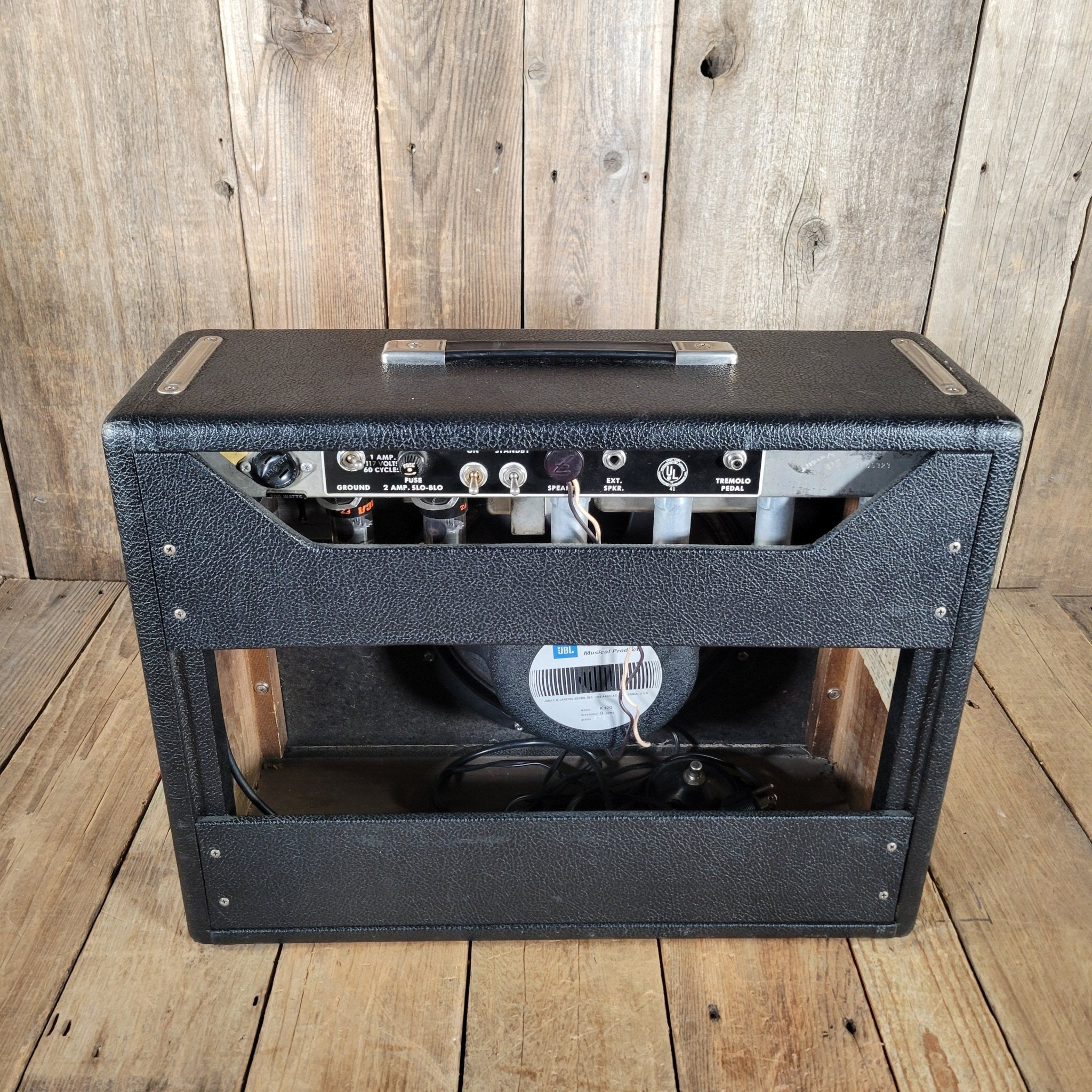 Fender Deluxe Amp JBL K120 & Original Oxford 12K5-6 Near Mint 1965