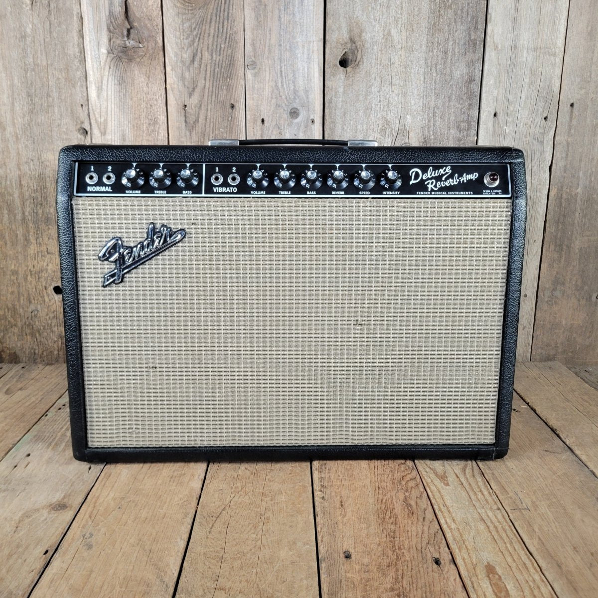 Fender Deluxe Reverb 1965 Black Panel Responsibly Serviced - Mahar's Vintage Guitars