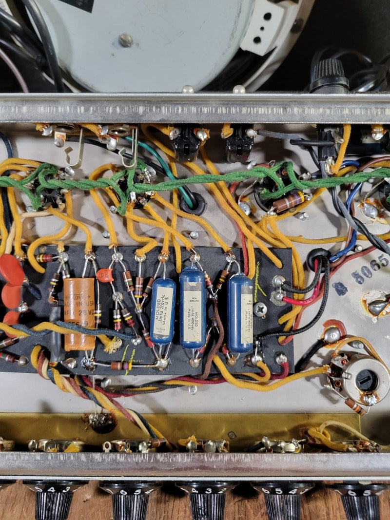 Fender Deluxe Reverb 1965 w/ Altec 417 - 8C Speaker - Mahar's Vintage Guitars