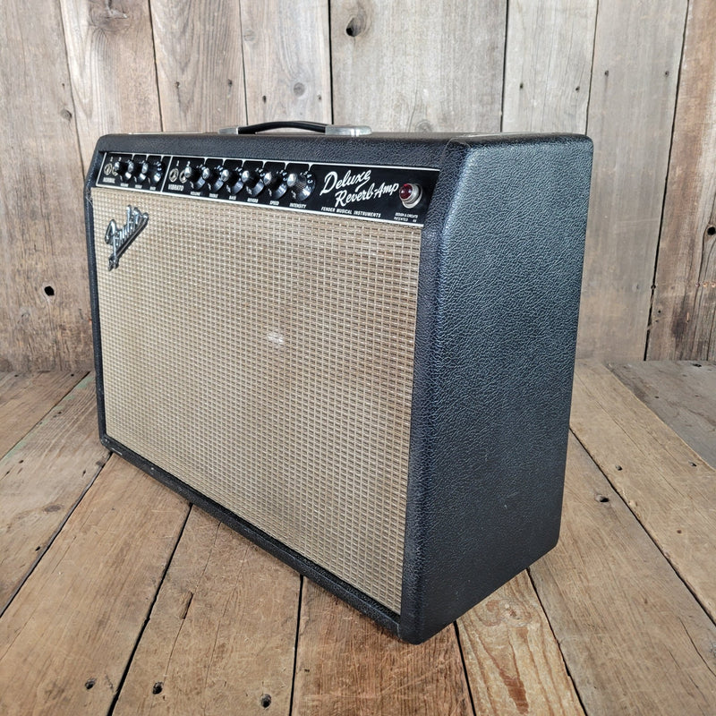 Fender Deluxe Reverb 1965 With Altec 417 - 8C - Mahar's Vintage Guitars