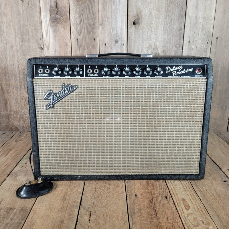Fender Deluxe Reverb 1965 With Altec 417 - 8C - Mahar's Vintage Guitars