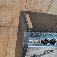 Fender Deluxe Reverb 1976 Silverface — Near Mint w/ Cover & Pedal - Mahar's Vintage Guitars