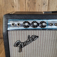 Fender Deluxe Reverb 1976 Silverface — Near Mint w/ Cover & Pedal - Mahar's Vintage Guitars