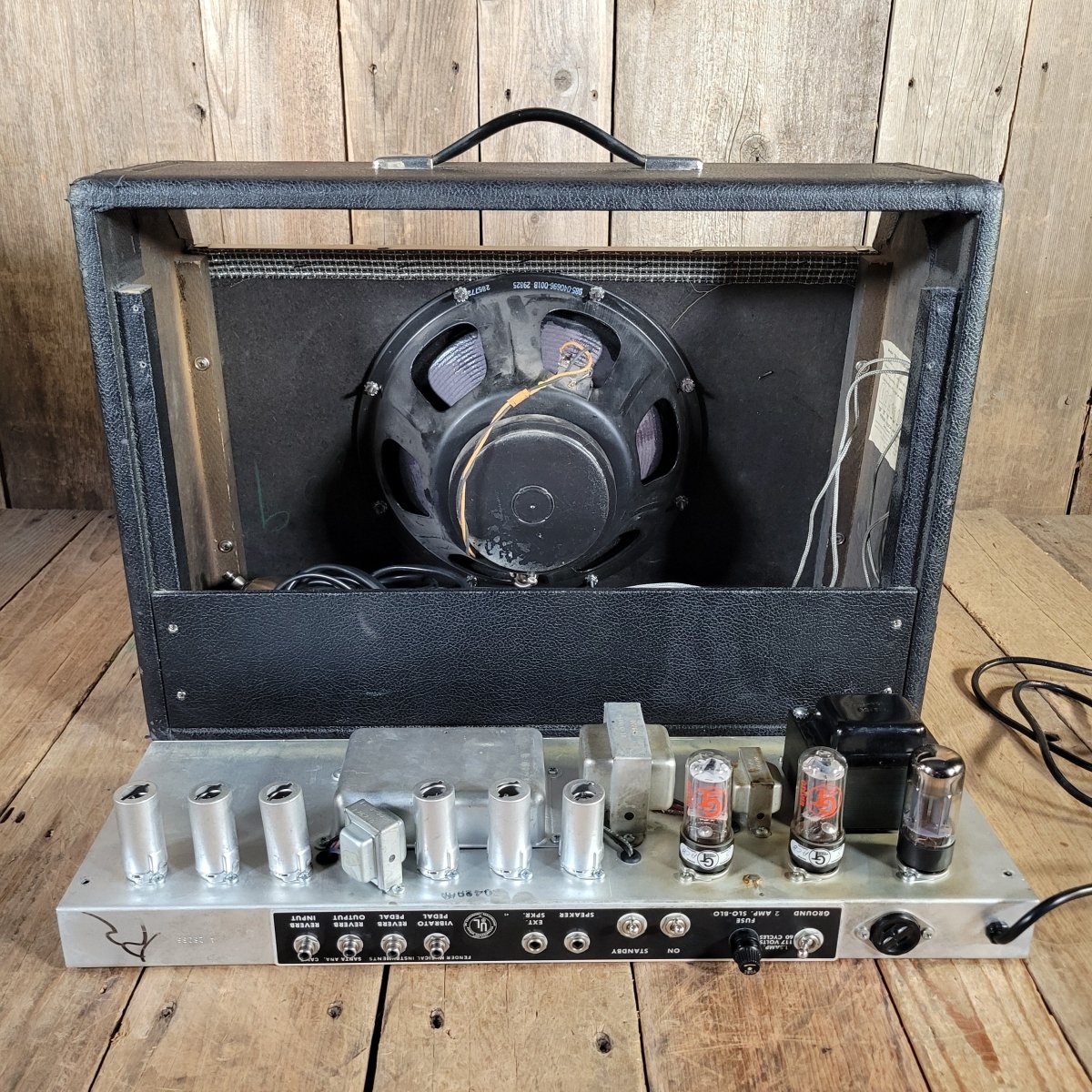 Fender Deluxe Reverb Drip Edge 1968 Vintage Combo Amp - Mahar's Vintage Guitars