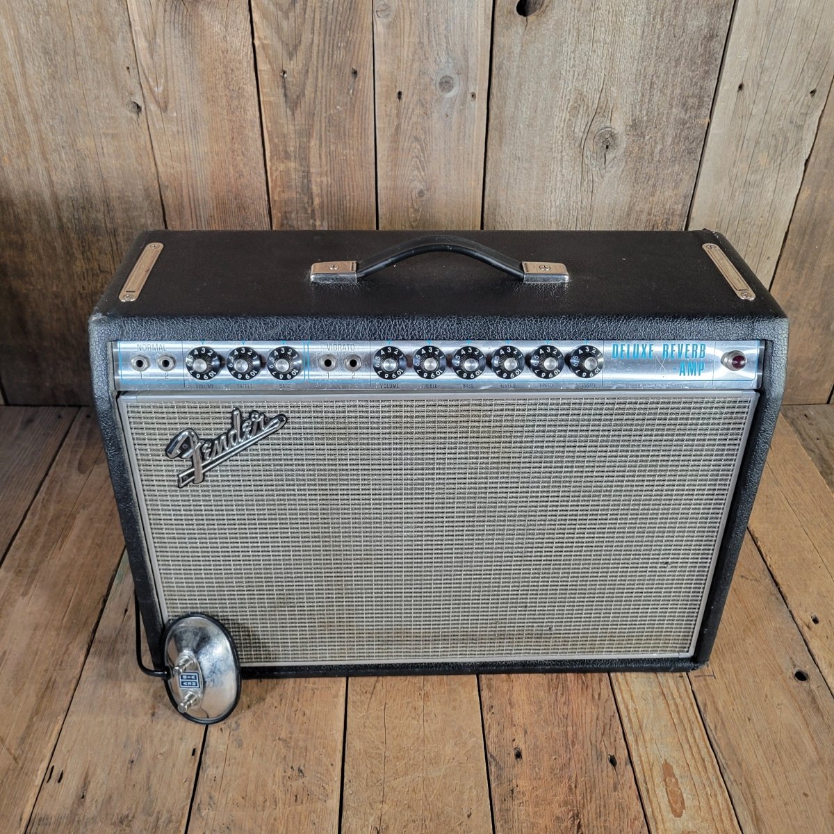 Fender Deluxe Reverb Drip Edge 1968 Vintage Combo Amp - Mahar's Vintage Guitars