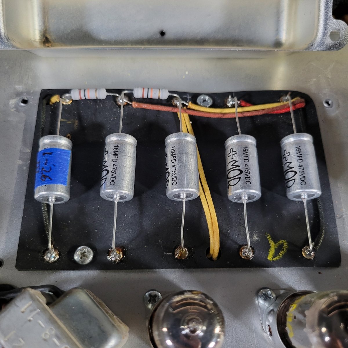 Fender Deluxe Reverb Drip Edge 1968 Vintage Combo Amp - Mahar's Vintage Guitars