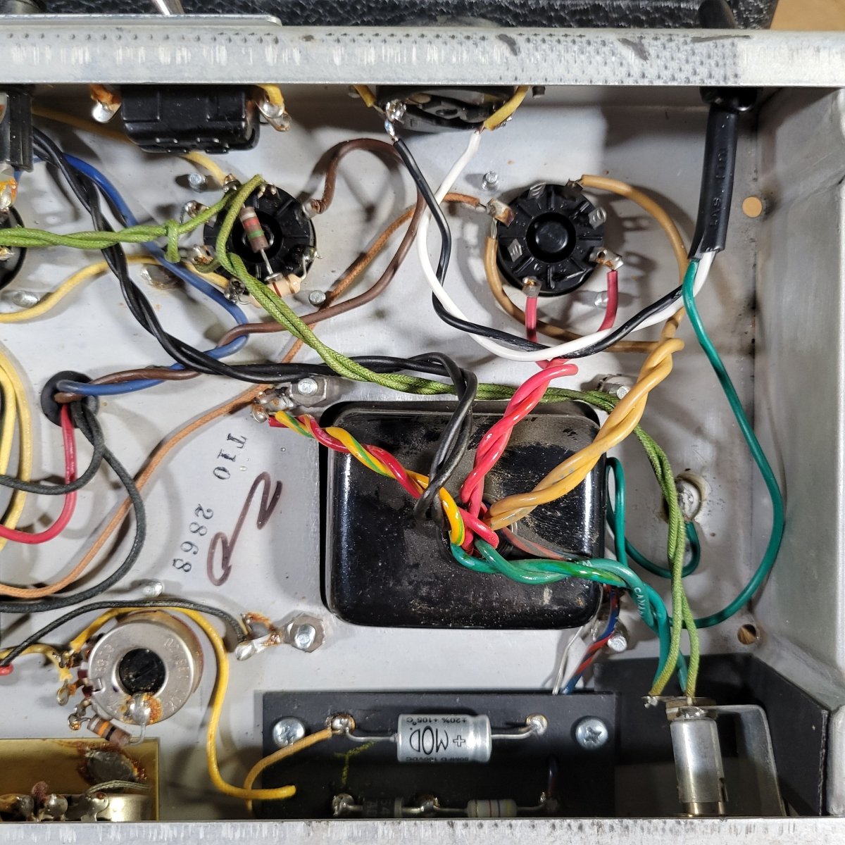 Fender Deluxe Reverb Drip Edge 1968 Vintage Combo Amp - Mahar's Vintage Guitars