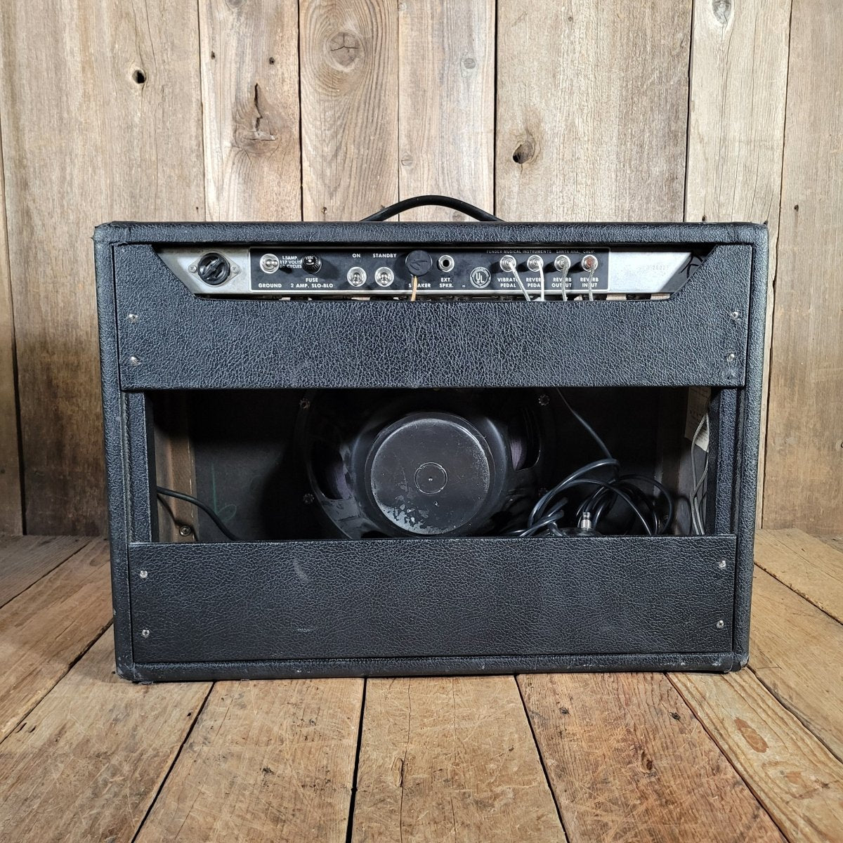 Fender Deluxe Reverb Drip Edge 1968 Vintage Combo Amp - Mahar's Vintage Guitars