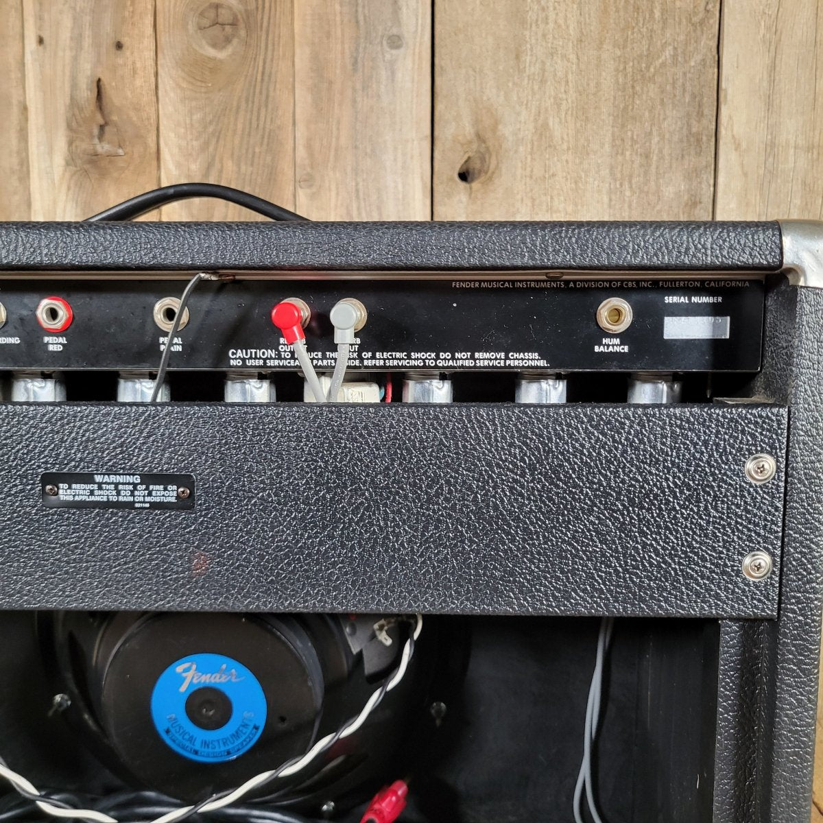 deluxe reverb pedal platform Fender 1985 Deluxe Reverb II Rivera Era 1x12 Combo Excellent