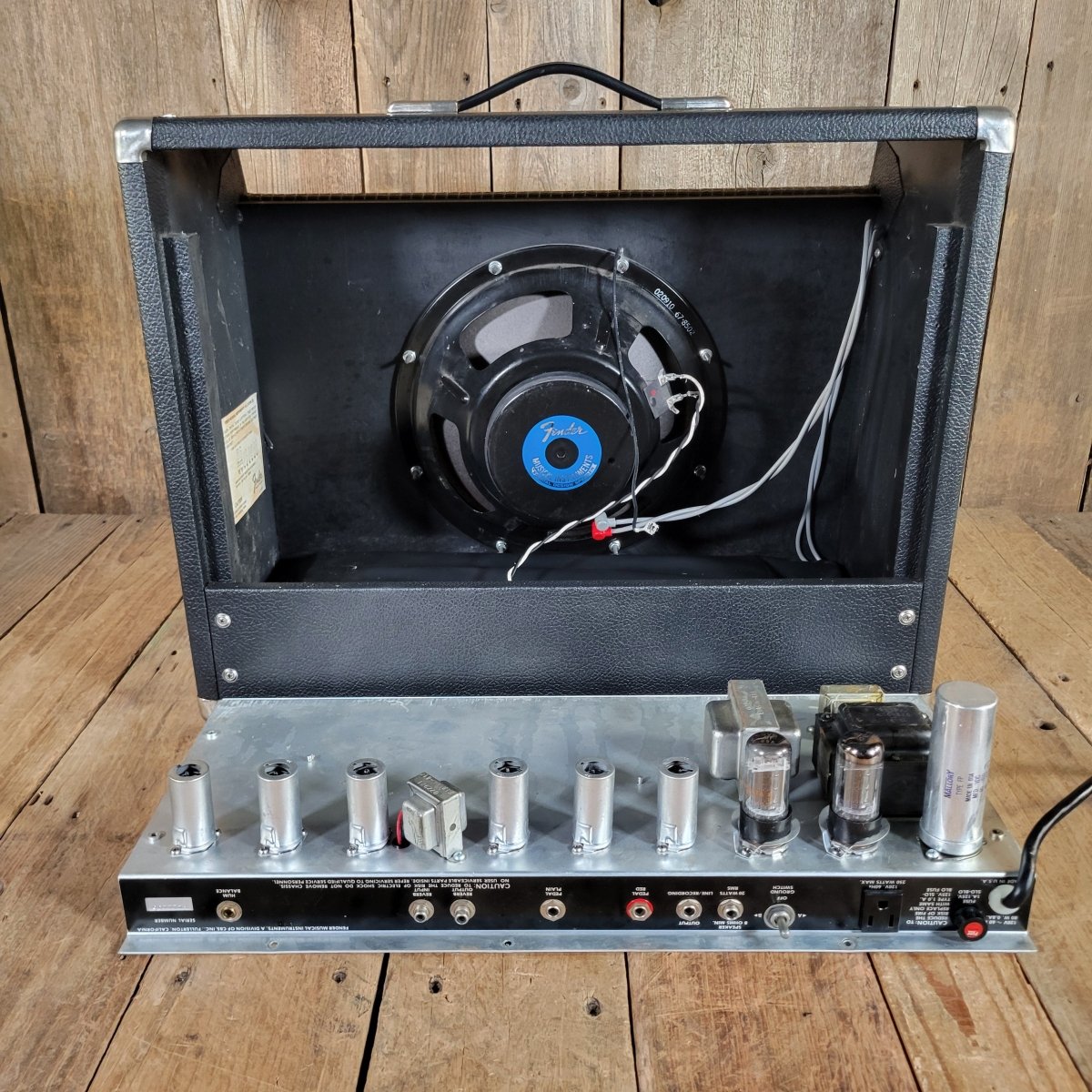 Fender Deluxe Reverb II 1985 Rivera Era 1x12 Combo - Mahar's Vintage Guitars