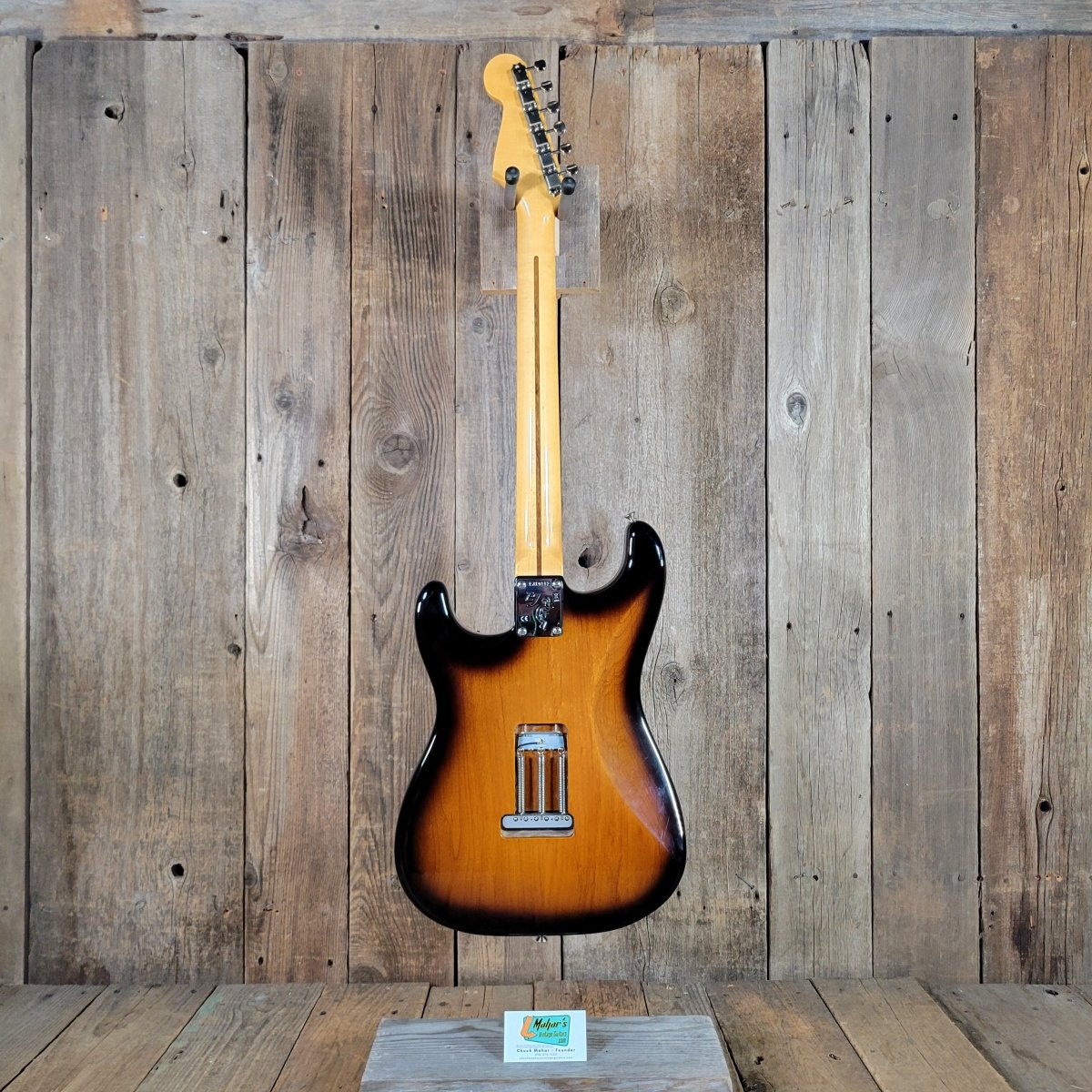 Fender Eric Johnson Thinline Strat 2018 Sunburst w/ Case - Mahar's Vintage Guitars