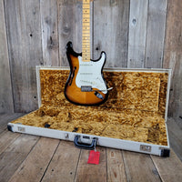 Fender Eric Johnson Thinline Strat 2018 Sunburst w/ Case - Mahar's Vintage Guitars