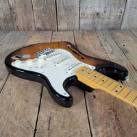 Fender Eric Johnson Thinline Strat 2018 Sunburst w/ Case - Mahar's Vintage Guitars