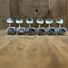 Fender "F" Logo Tuners with mounting screws 1967 1968 1969 1960s 1970s 1973 Strat Tele - Mahar's Vintage Guitars
