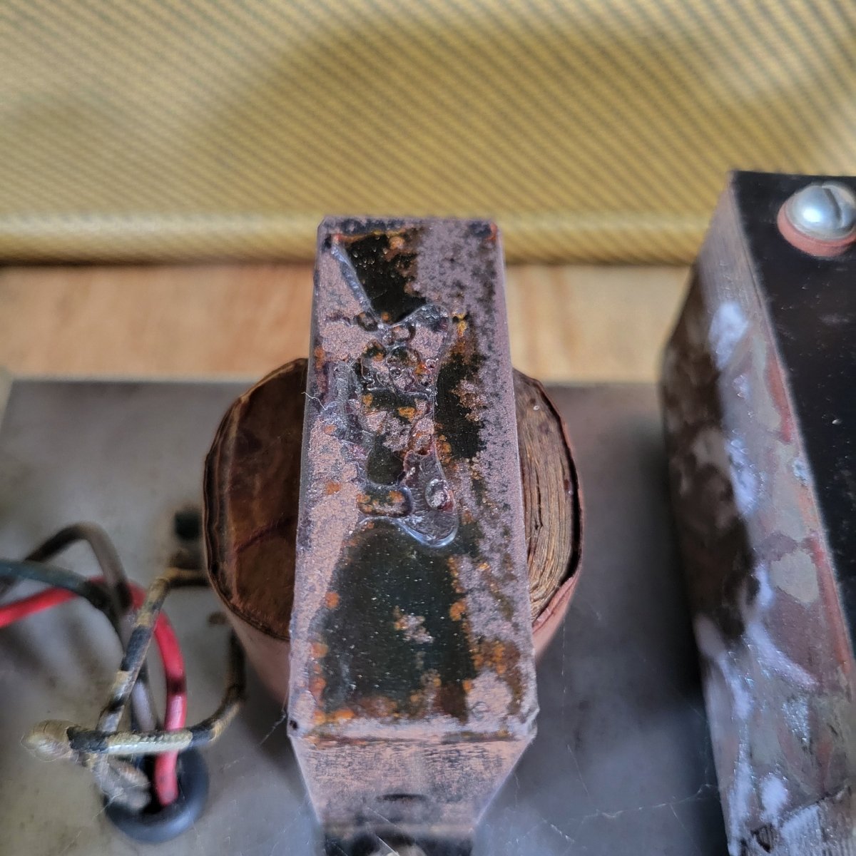 Fender High Power Tweed Twin 5F8 1958 - Mahar's Vintage Guitars